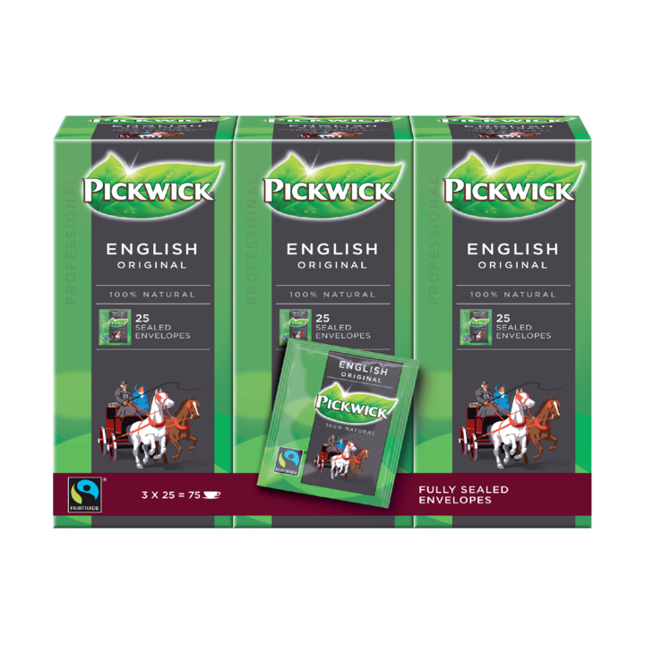 Pickwick Professional, thee, 2 gram, Engelse thee, 4016820 (25 stuks) - 0