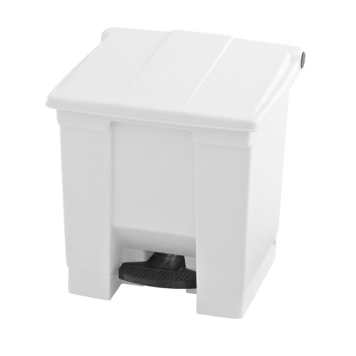 Rubbermaid Step-On, pedaalemmer, 30 liter, wit, VB 006143 - 0