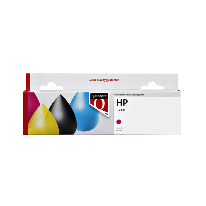 Inkcartridge Quantore alternatief tbv hp 971xl cn627ae rood - 0