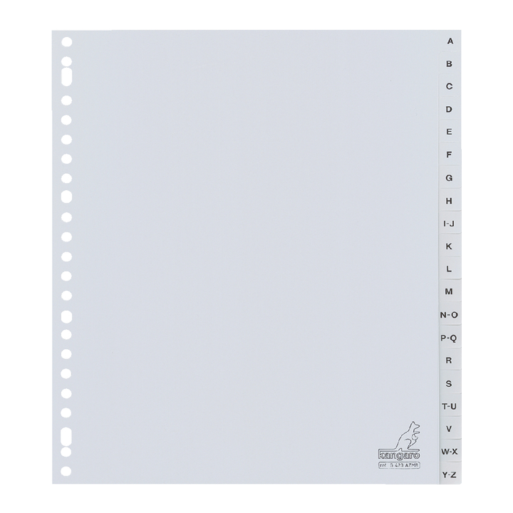 Tabblad kangaro g420azmb a4 23r a-z pp 20dlg bd gr(g420azmb) - 0