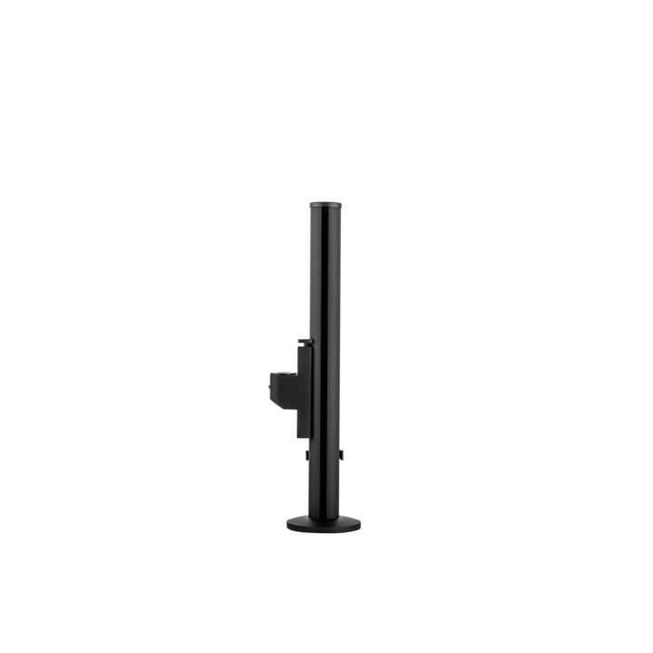 Filex, Galaxy monitorarm kort, topdown klem, zwart - 1
