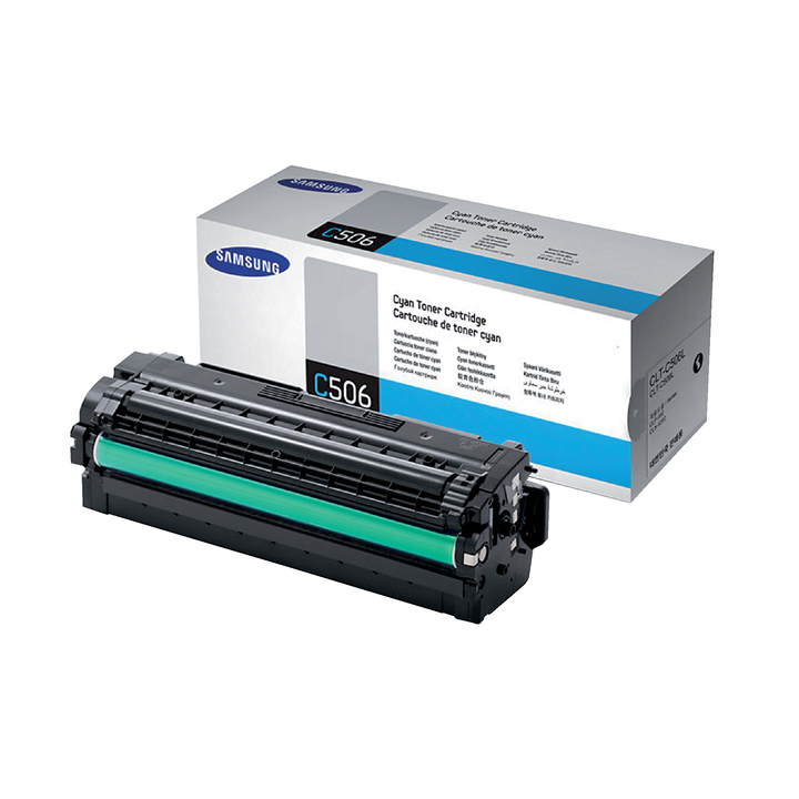 Tonercartridge samsung clt-c506l blauw(su038a) - 0