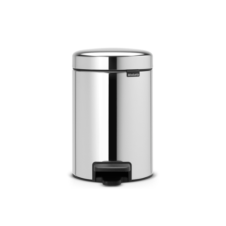 Brabantia, pedaalemmer, 3 liter, RVS, VB 113147 - 0