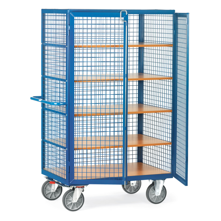 Kastwagen afsluitbaar, 1000x680mm Draagverm. 750kg - 0