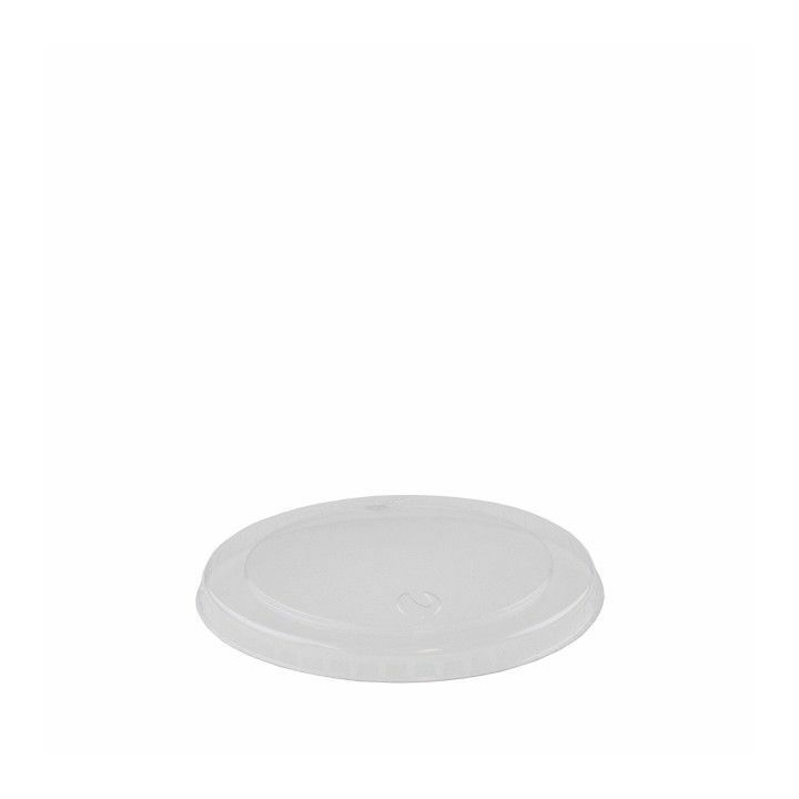 Deksel, PLA, tbv 240ml, 96mm, transparant (750 stuks) - 0