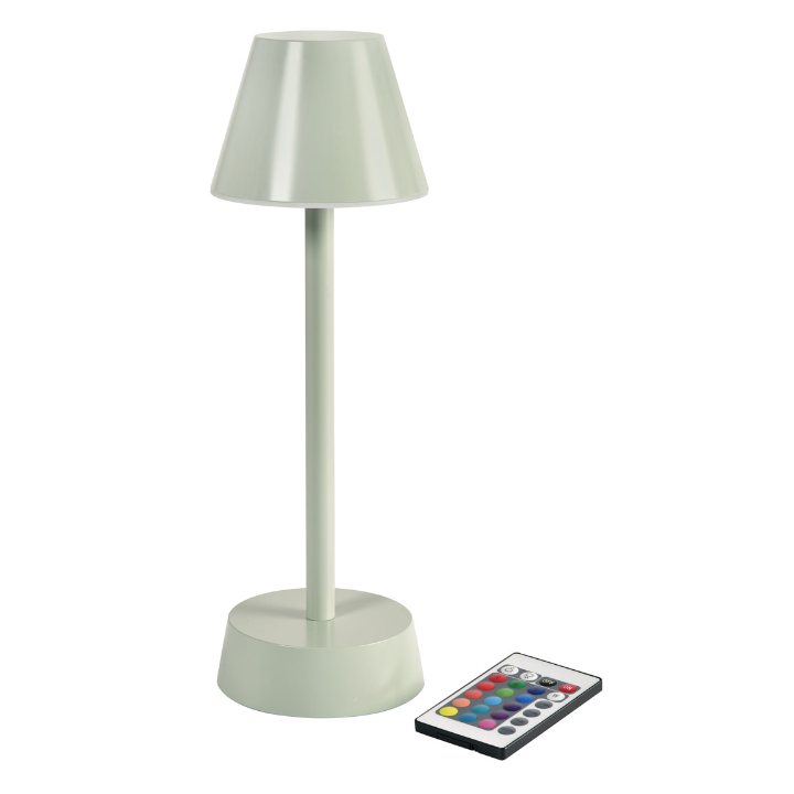 Duni Tafellampen | Oplaadbare Lamp | Cordless | Zelda | Green | 206421 (6 stuks) - 0