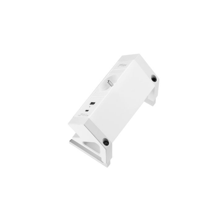 Filex, Power Desk Up 2.0, 1x 230V Frans, USB A+C, wit - 2