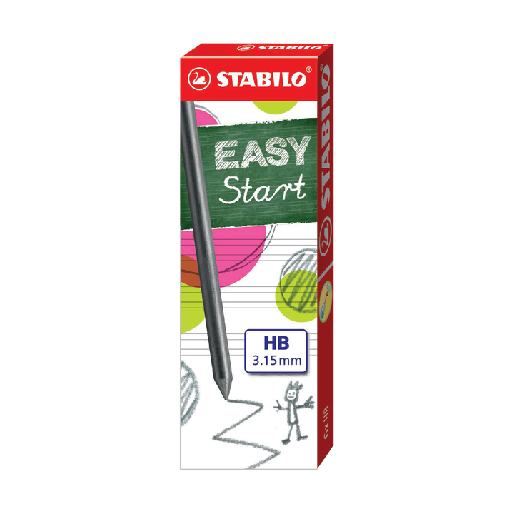 Potloodstift stabilo easy ergo hb - 0