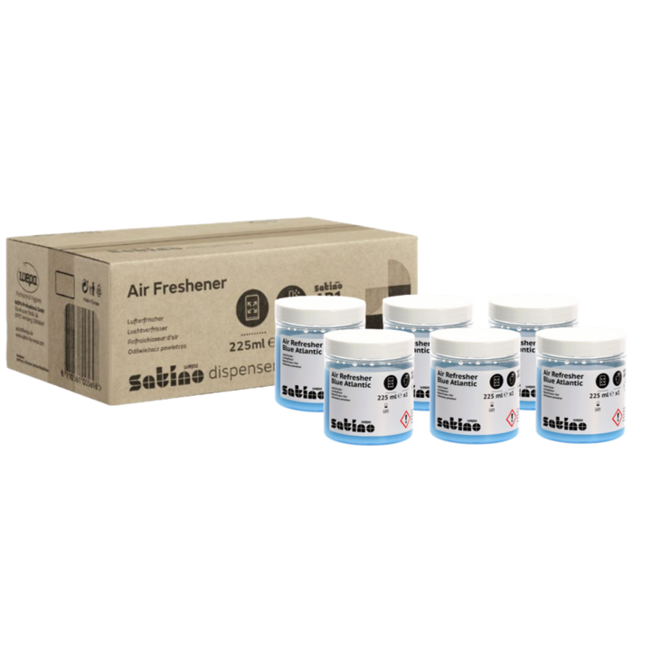 Satino | Luchtverfrisser | 225ml | Blue Atlantic | AR1 | 333375 (6 stuks) - 0