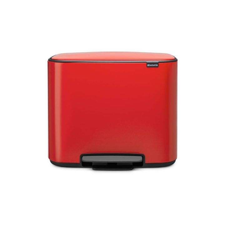 Brabantia, pedaalemmer, 36 liter, passion red, VB 121401 - 2