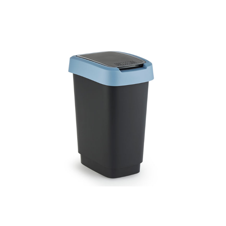 Twist, afvalbak, 10 liter, horizon blauw, VB 246639 - 0