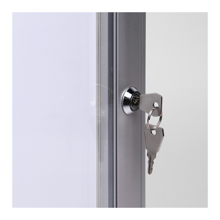 Vitrinebord Quantore luxe indoor zilver 4x a4(scs4xa4) - 2