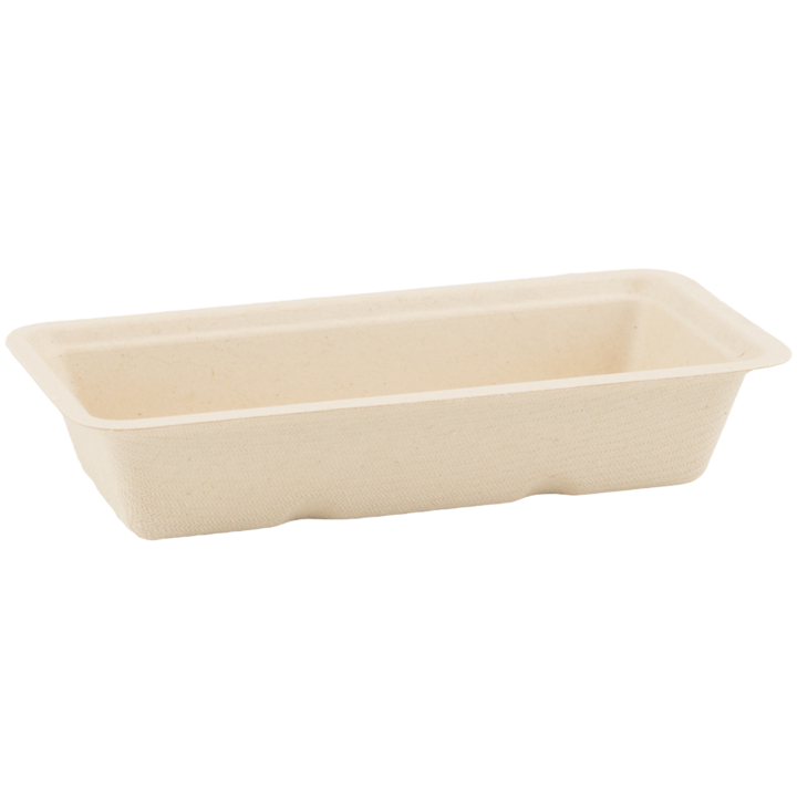 Snackbakje, suikerriet, A5, 150x77x30mm (800 stuks) - 1