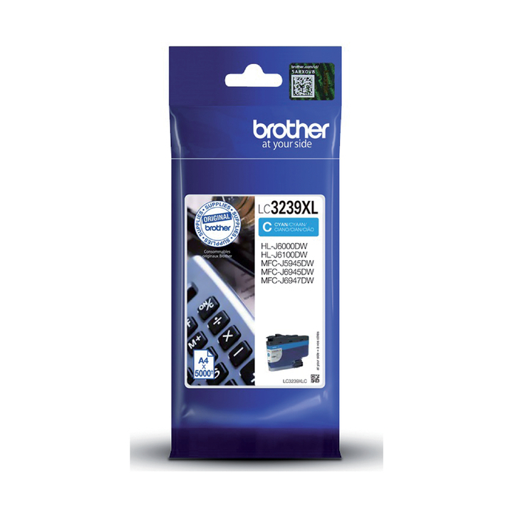 Inkcartridge brother lc-3239xl blauw(lc3239xlc) - 0