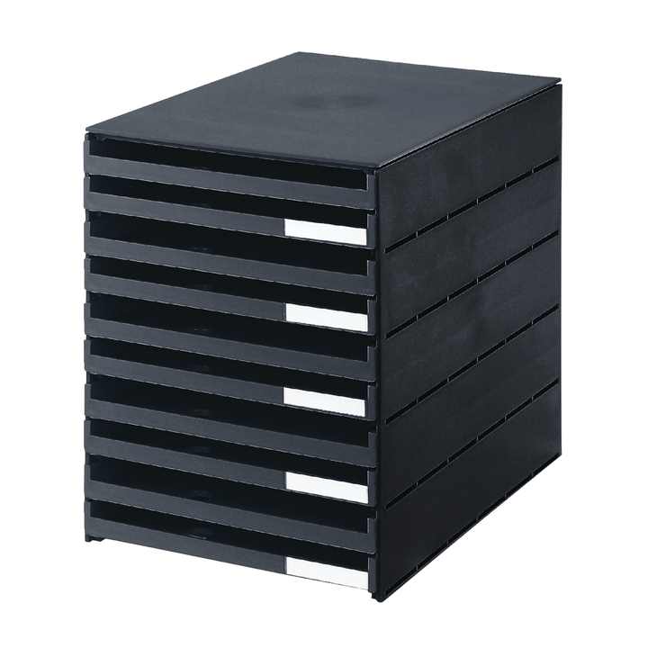 Ladenbox styroval 10ldn zwart open(16-8002.90) - 0