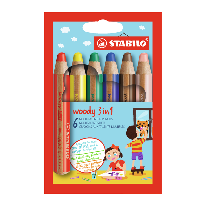 Kleurpotlood stabilo woody 880 - 0