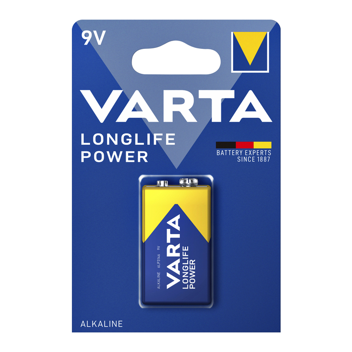Batterij varta 9v(4922121411) - 0