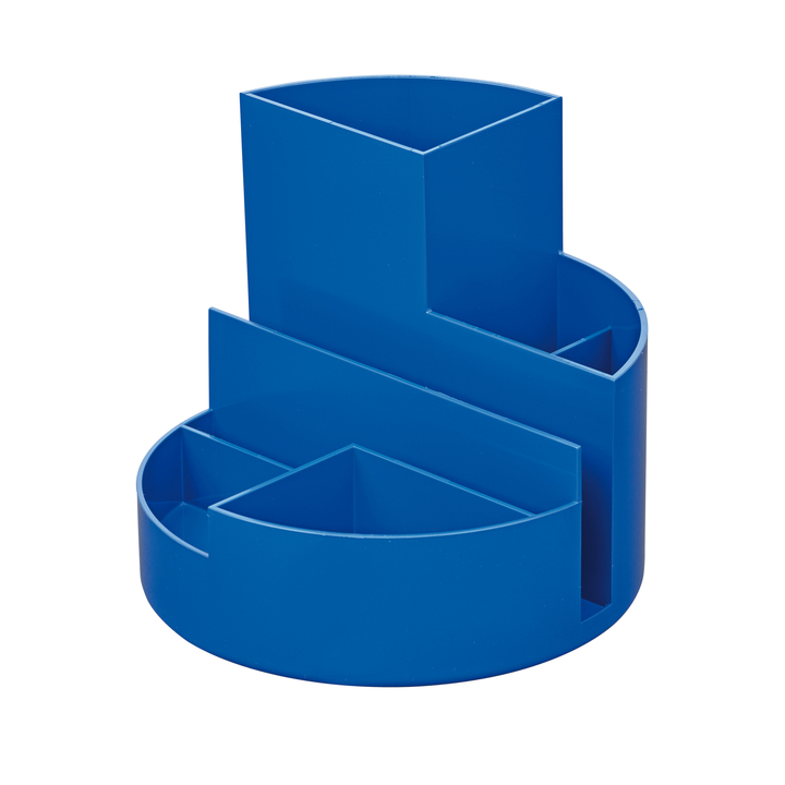 Pennenkoker maul roundbox recycled 6 vaks blauw(4117637.eco) - 0