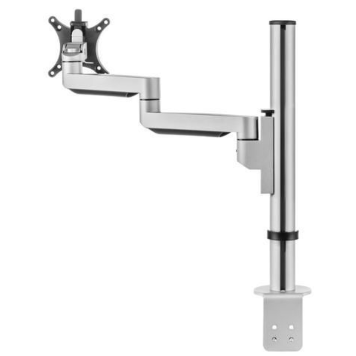 Filex, Galaxy enkel monitorarm lang, zilver - 2