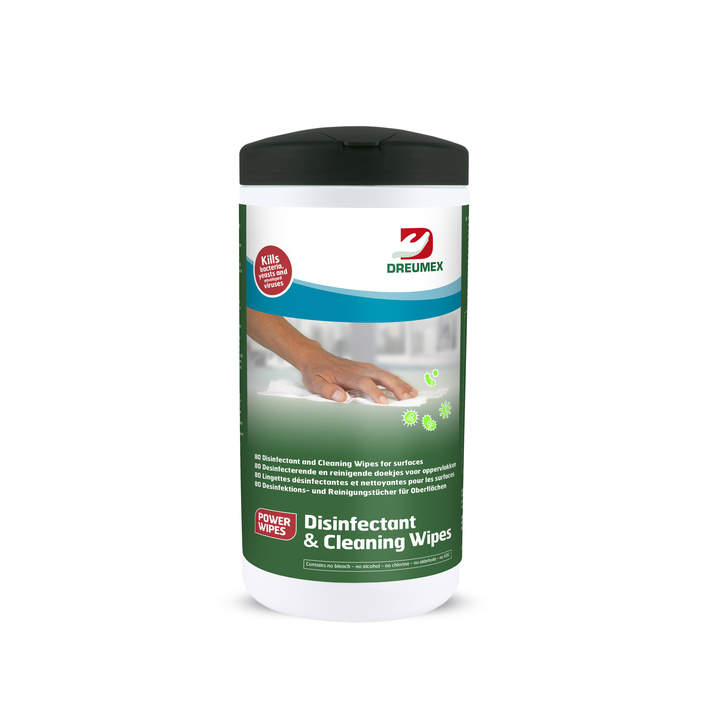 Dreumex DC, desinfectiedoekjes, 80 stuks, 74700801001 - 0