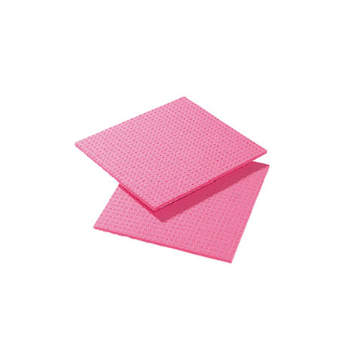Spontex, cellulose doek, 18.5x20.6cm, roze, VB 125629 (120 stuks) - 0