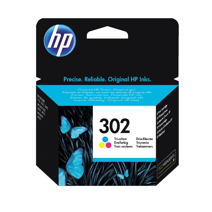 Inkcartridge hp 302 f6u65ae kleur(2381687) - 0