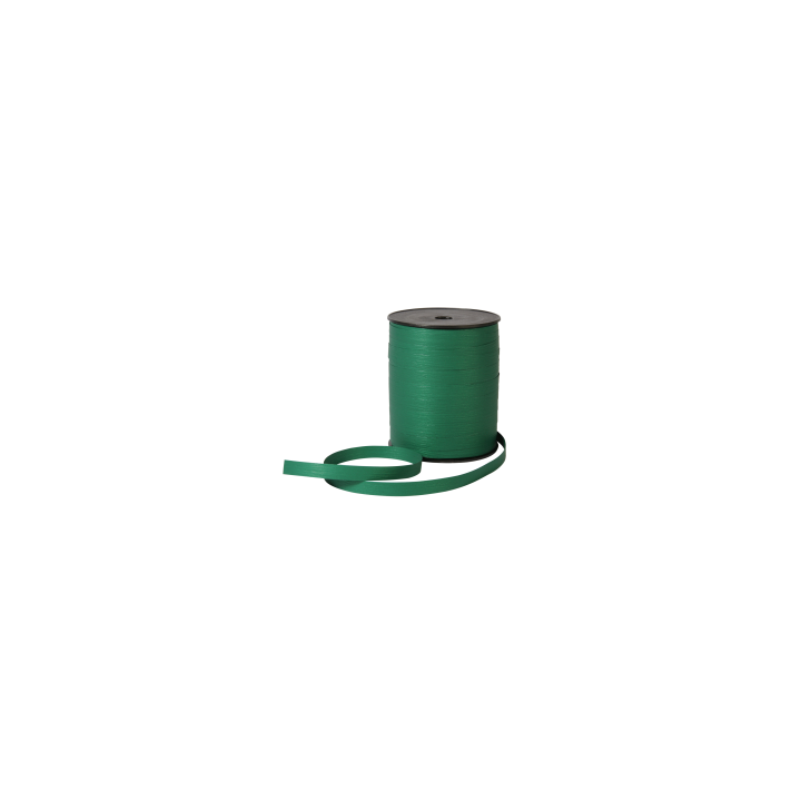 Krullint, paperlook, 10mm x 250m, donker groen - 0
