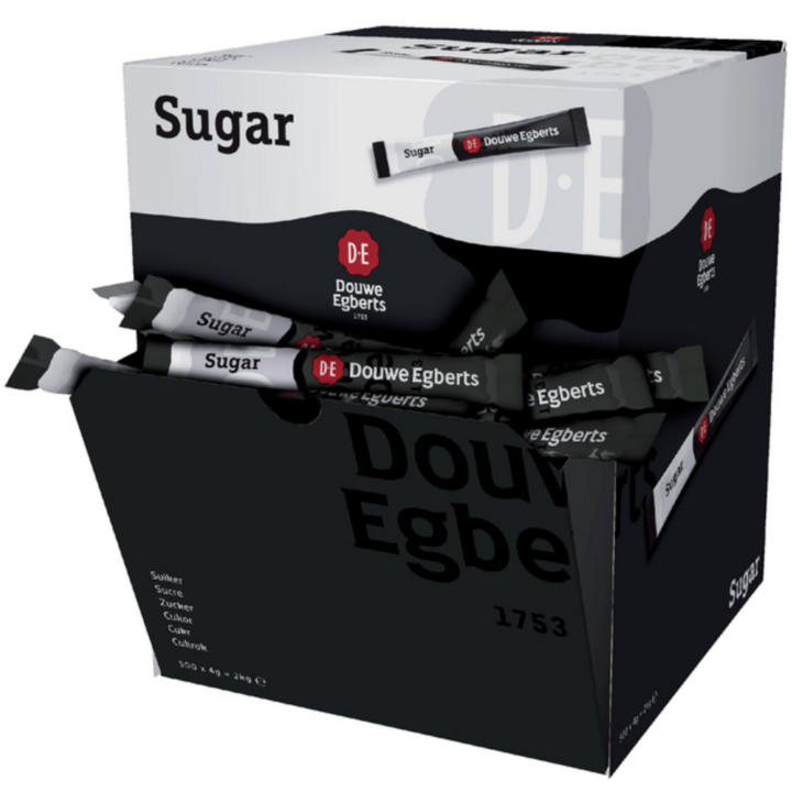 Douwe Egberts, suikersticks, 4 gram, 4015736 (500 stuks) - 1