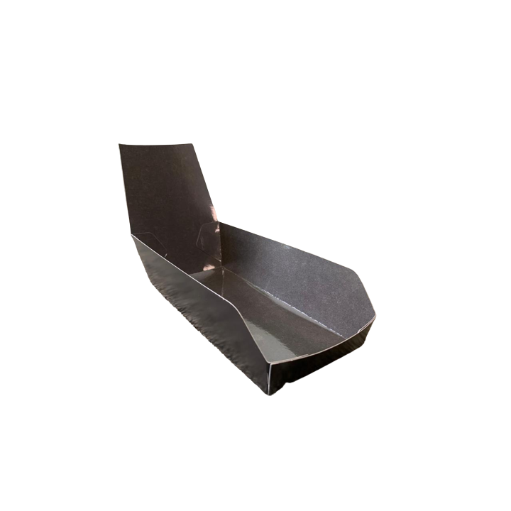 Bolustray 4 st, 213x90x55mm, zwart/zwart (7200 stuks) - 0