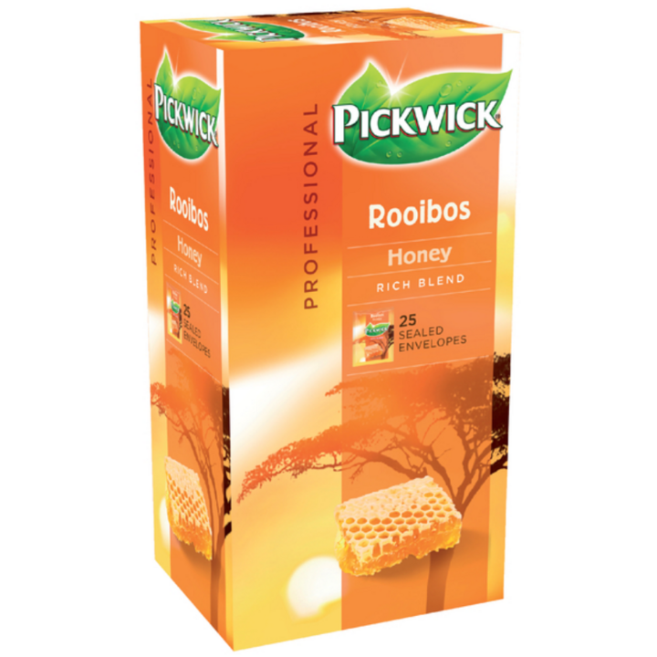 Pickwick Professional, thee, 1.5 gram, rooibos honing, 4016825 (25 stuks) - 2