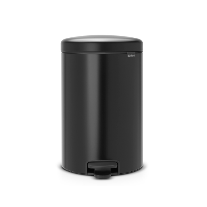 Brabantia, pedaalemmer, 20 liter, mat zwart, VB 114106 - 0