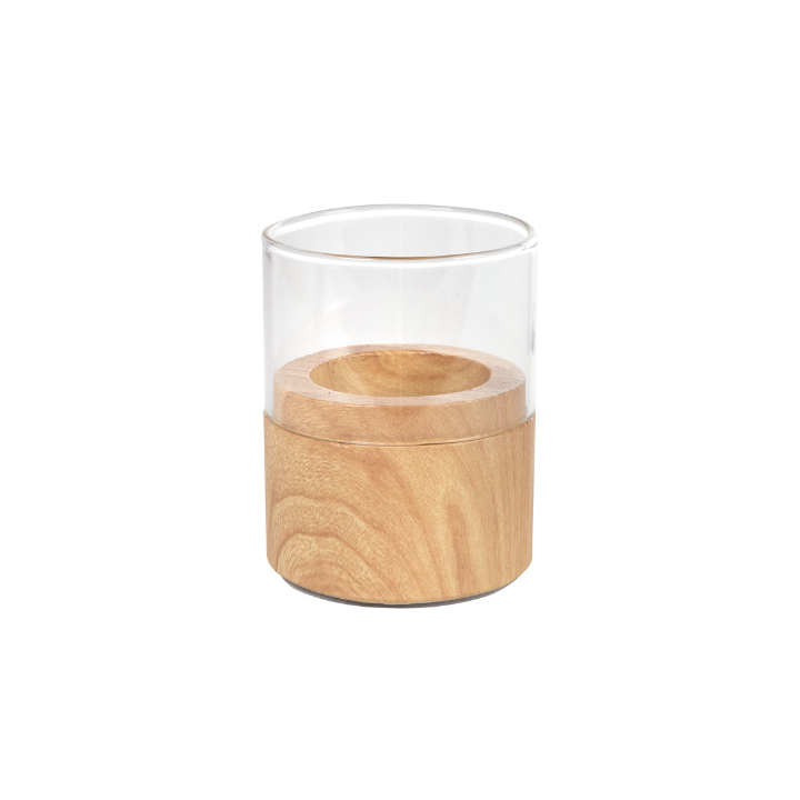 Duni | LED Lamphouder | 77x60mm | Kandelaar Neat Natural | 195781 (10 stuks) - 0