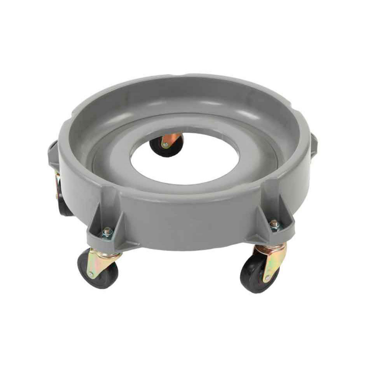 Kunststof trolley voor afvalbak 28003438, grijs, VB 200999 - 0