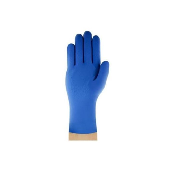 Huishoudhandschoen, maat XXL/11.5-12, blauw (144 stuks) - 3