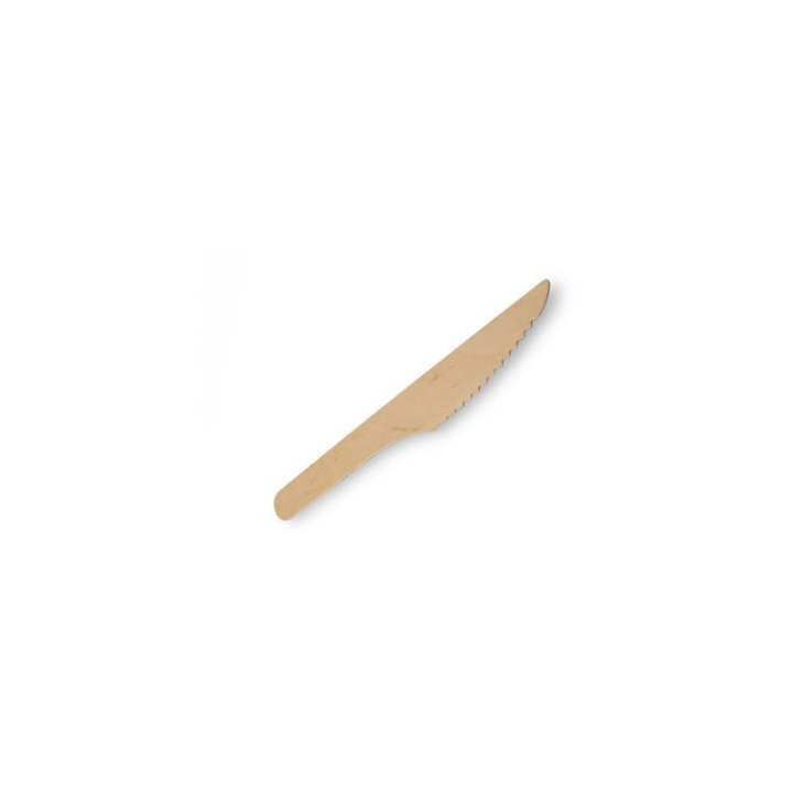 Mes hout, 165mm (100 stuks) - 0
