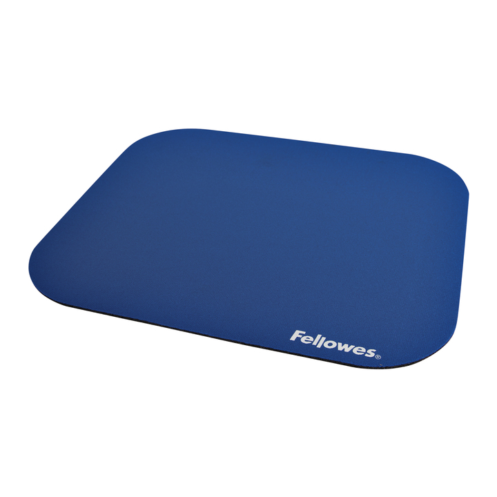 Muismat fellowes standaard 203x241x6mm blauw - 0