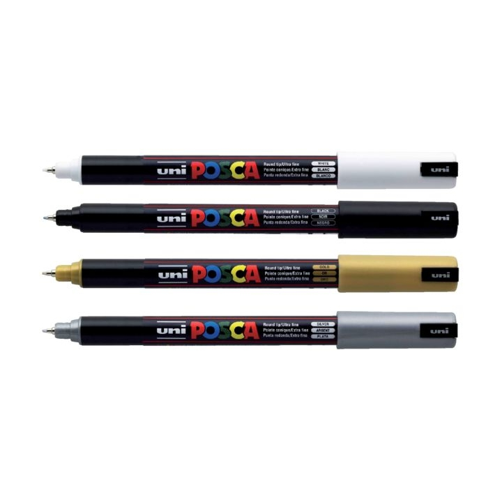 Verfstift posca ef wit(pc1mr bl) - 1