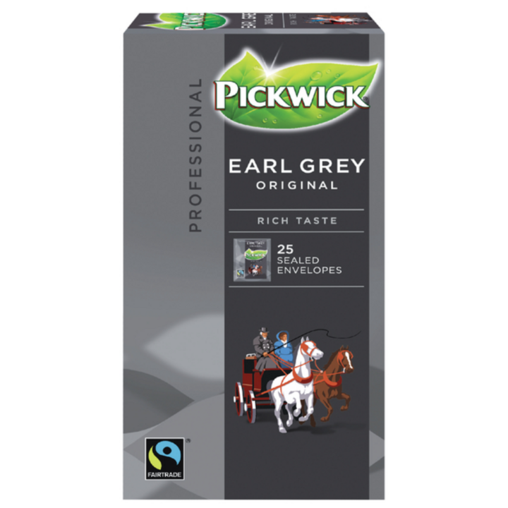 Pickwick Professional, thee, 2 gram, earl grey, 4016819 (25 stuks) - 1