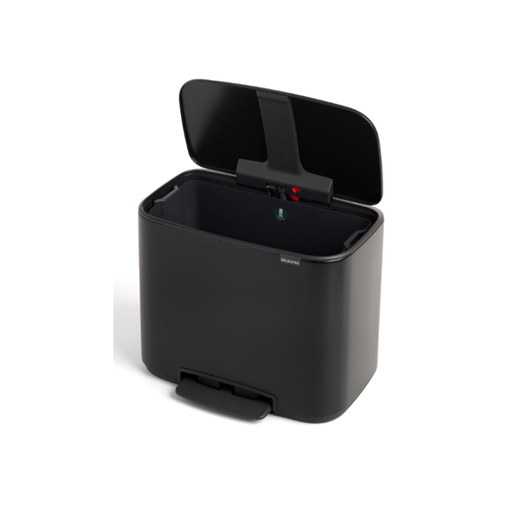 Brabantia, pedaalemmer, 36 liter, mat zwart, VB 121463 - 1