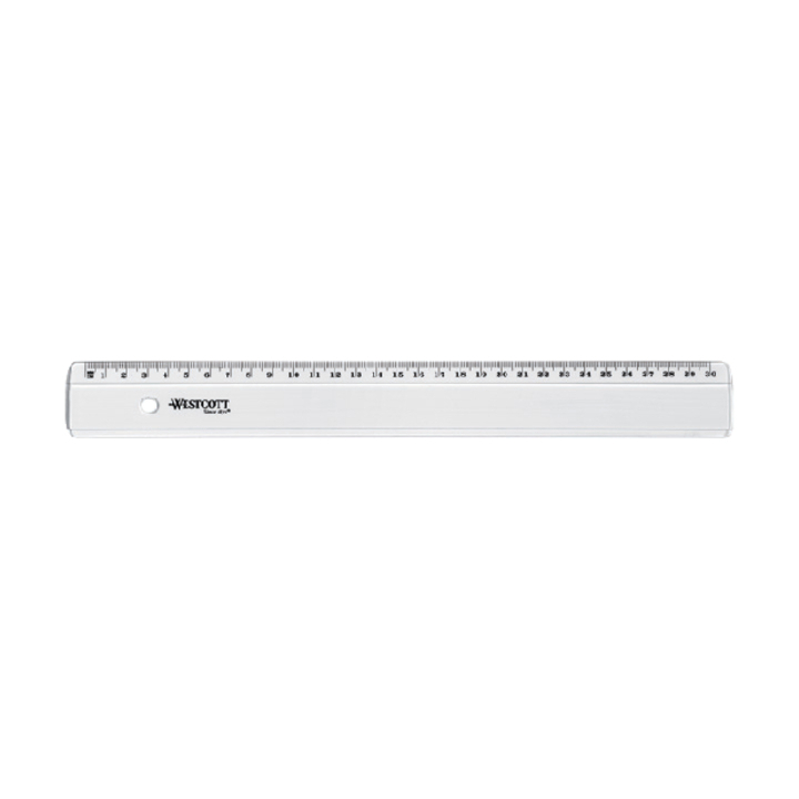 Liniaal kangaro basic kunststof 30cm(k-4116200) - 0