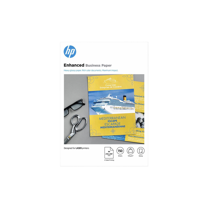 Laserpapier hp cg965a 150gr a4 glans(cg965a) - 0