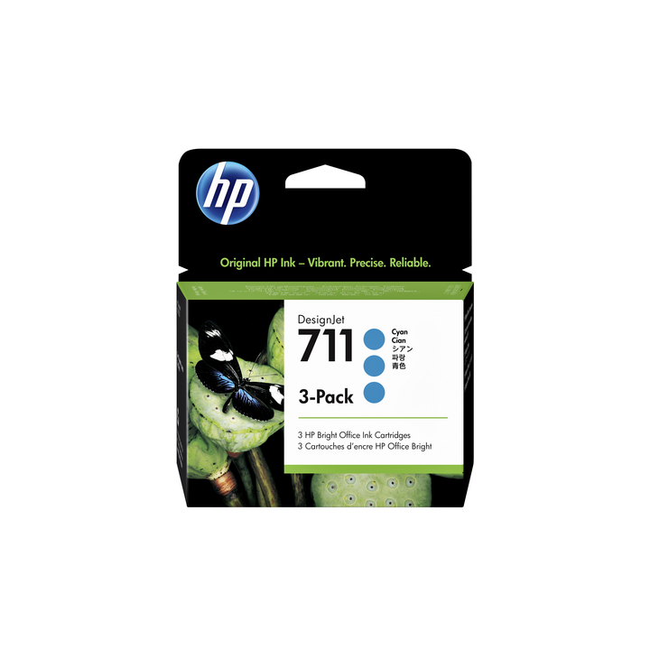 Inkcartridge hp cz134a no 711 hc blauw(cz134a) - 0