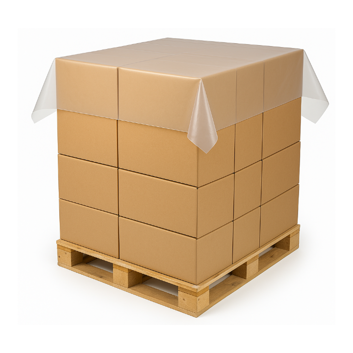 Topvellen, LDPE, 140X150cm, 50my, transparant - 0