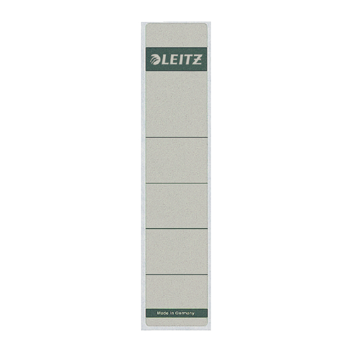 Rugetiket leitz 1643 38x190mm wit - 0