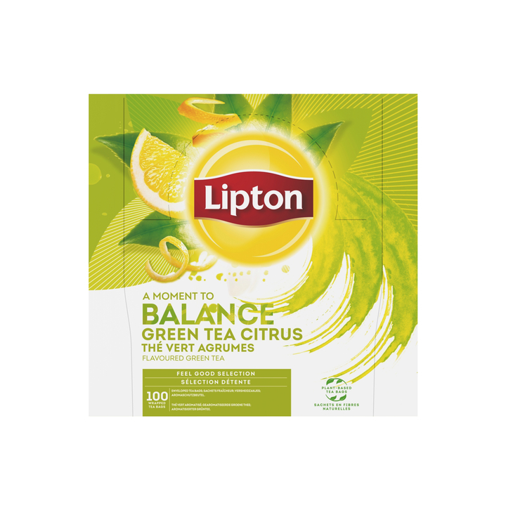 Thee lipton balance green tea citrus 100x1.5gr(69706218) - 0