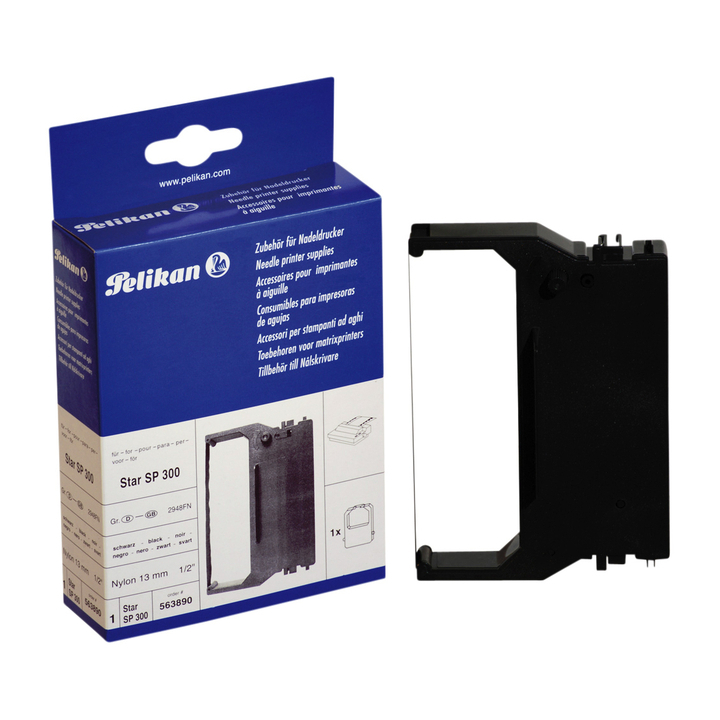 Lint pelikan star sp300 nylon zwart - 0