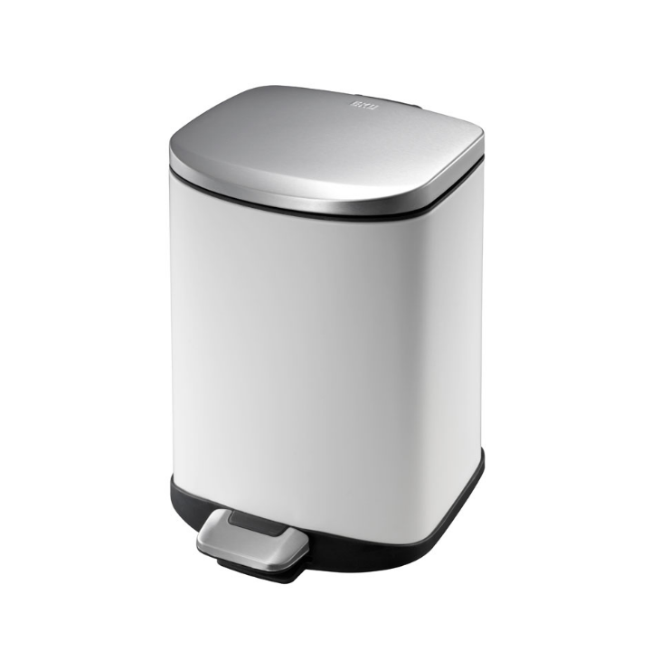 Eko Della, pedaalemmer, 6 liter, wit, VB 936606 - 0