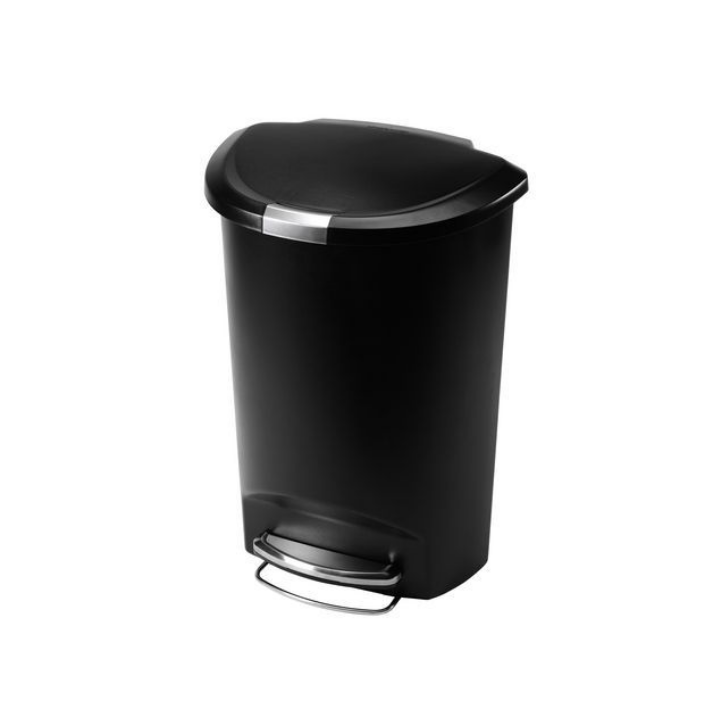 Simplehuman | Pedaalemmer | 50 Liter | Zwart | VB 011134 - 0