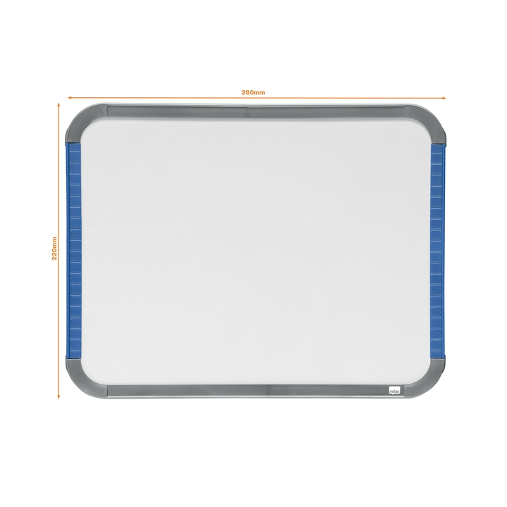 Whiteboard nobo slim line 22x28cm wit gelakt(qb05142astd) - 1