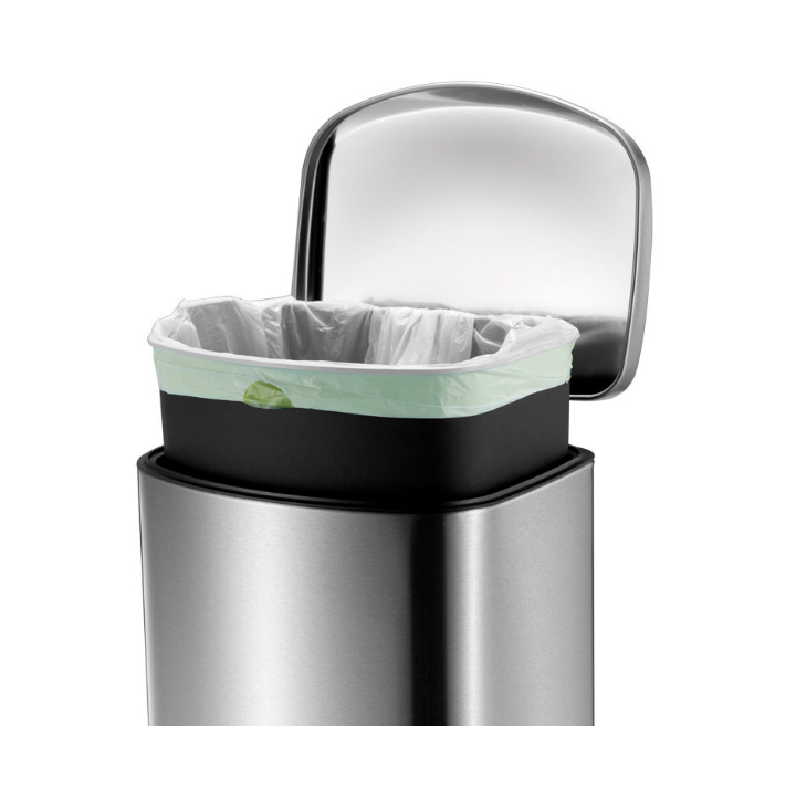 Eko Della, pedaalemmer, 35 liter, mat RVS, VB 936635 - 1